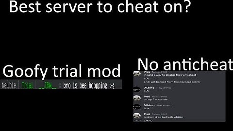 Best minecraft server to hack on? Goofy staff and no anticheat. (minecraft bedrock hacking w/zephyr)