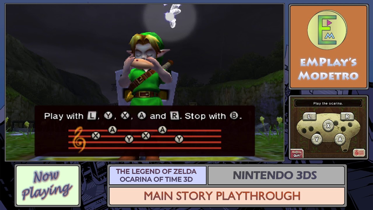 TLOZ: Ocarina of Time 3D - #7 - Learning Epona's Song 