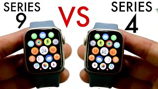 Apple Watch Series 9 Vs Apple Watch Series 4! (Comparison) (Review)