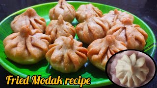 fried Modak recipe | गव्हाच्या पिठापासून 8 ते 10 दिवस टिकणारे एकदम खुसखुशीत तळणीचे मोदक