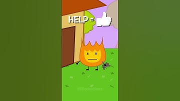 Firey Wants to Play Videos Games with Nugget #bfb #tpot #bfdi #objectshows
