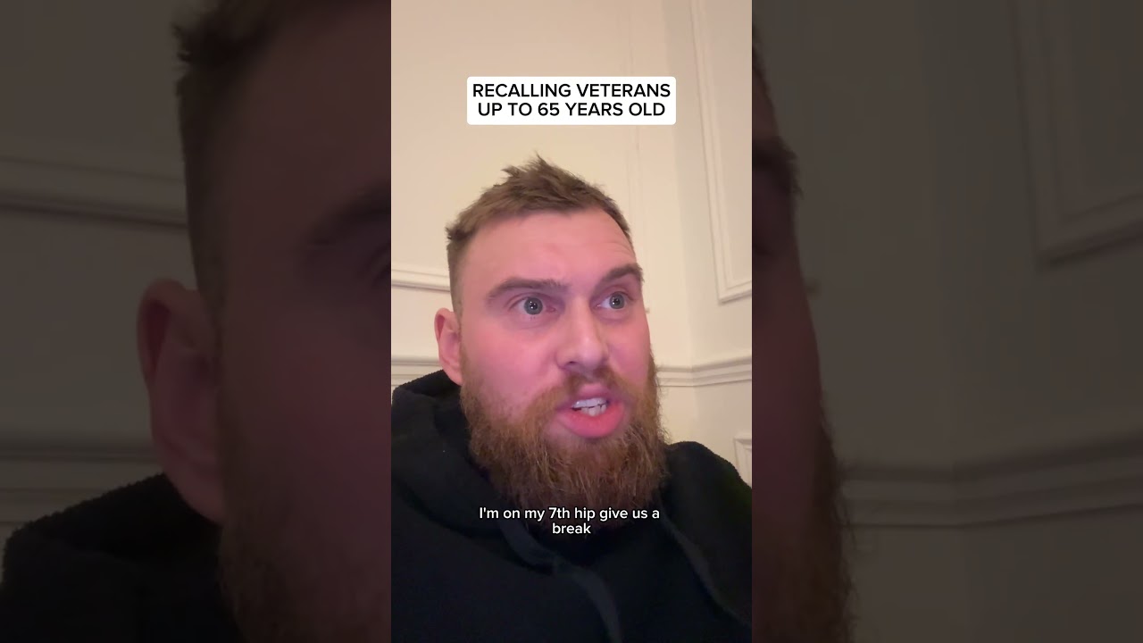 Veterans recalled up to age of 65.. rogerrrrrrrr