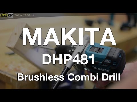 Видео обзор: Дрель- шуруповерт ударный аккумуляторный MAKITA DHP 481 Z BL motor, без АКБ и ЗУ