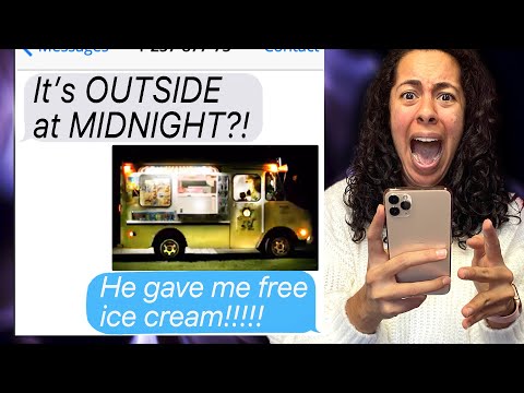 The Midnight Ice Cream Truck CAME TO MY HOUSE NEVER Go Near It Scary Text Message Story