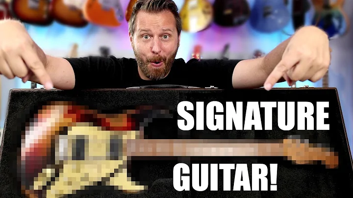 IT'S FINALLY HERE!! - They Built My Signature Guitar and It's INCREDIBLE!!