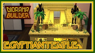 Diorama Builder | Egyptian Temple | No Commentary screenshot 4