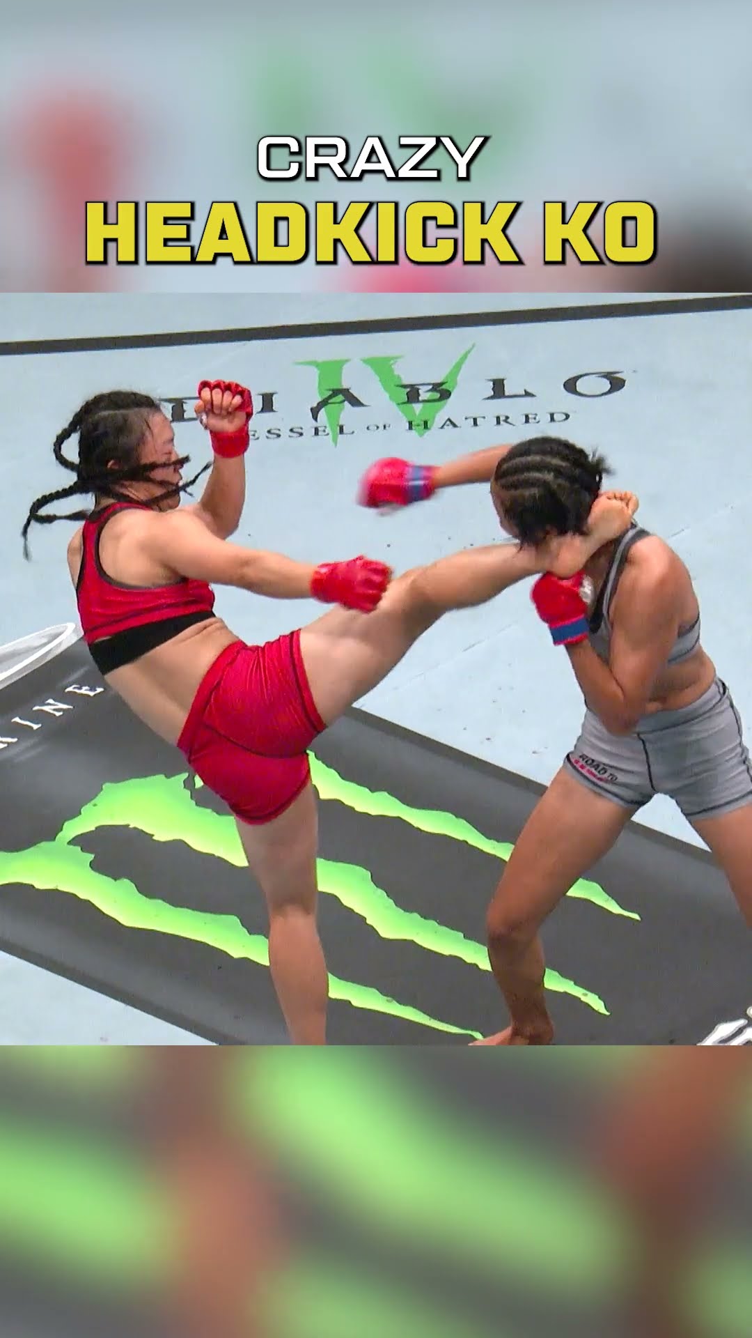 INSANE KNOCKOUT ? #ufc