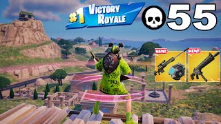 55 Elimination Solo Vs Squads Wins Gameplays (Fortnite NEW Chapter 5 Season 2)
