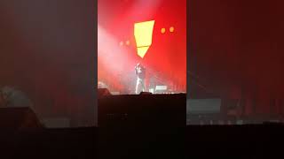 Gorillaz performing the end of Momentz at outside lands 8 11 17