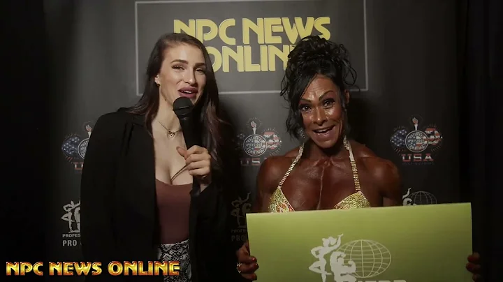 Womens Physique 55 Overall Winner Jeanette Martin