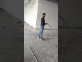Structural cabling laying on cable try