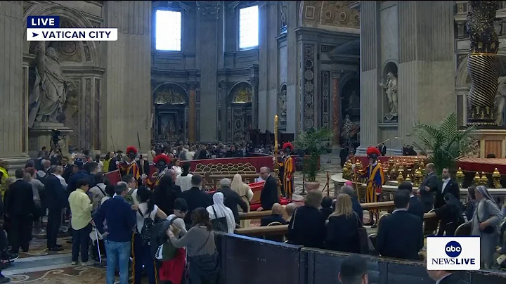 LIVE: Pope Francis lies in state at St. Peter's Basilica