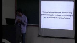 Cleaner JavaScript with CoffeeScript -Shreyas Satish