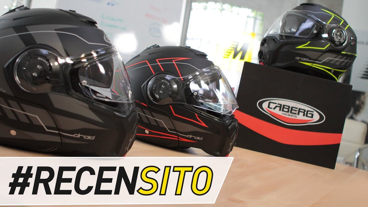 Caberg Droid. Recensione casco modulare - YouTube