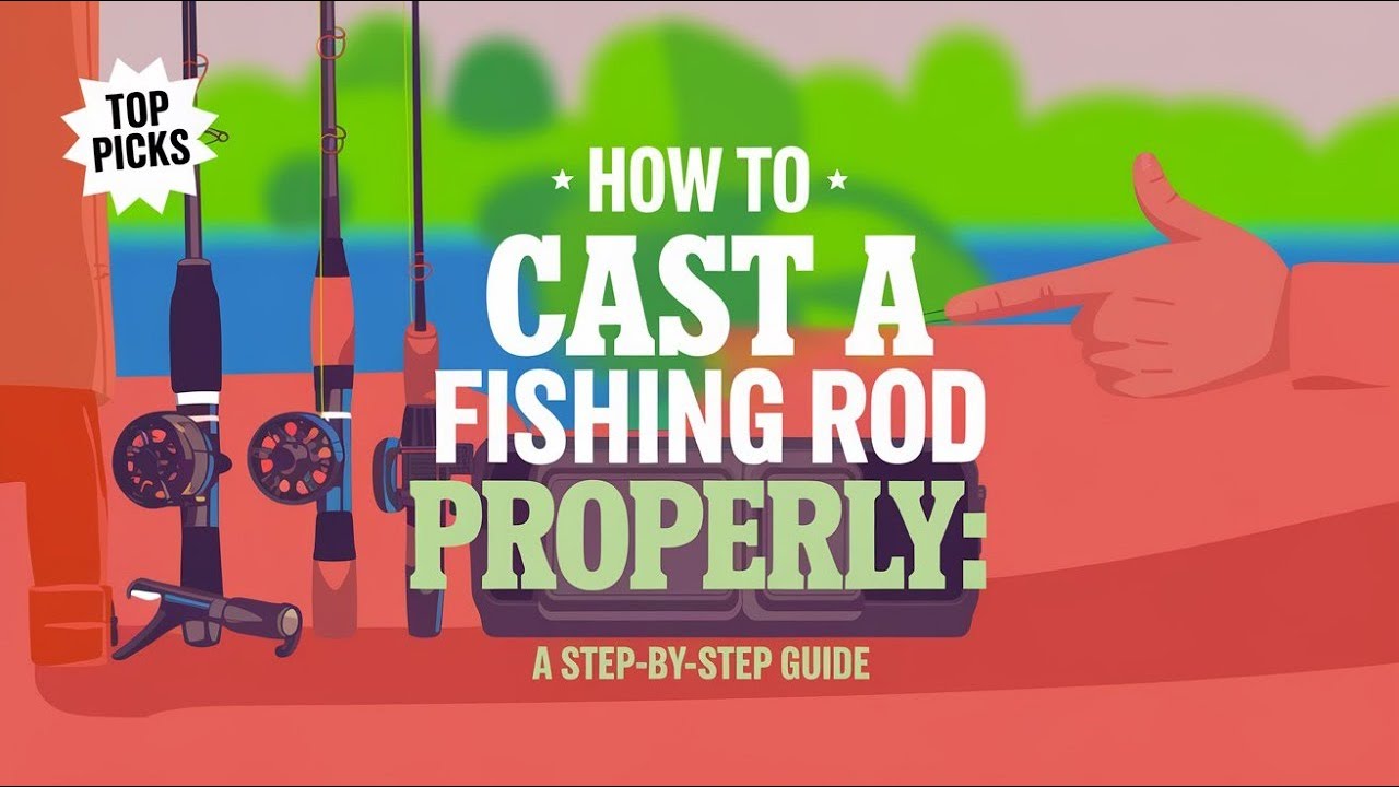 How to Cast a Fishing Rod Properly A Step by Step Guide - YouTube