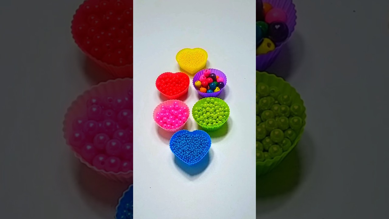 Relaxing Video Bead Pouring Experience 🔵🔔 