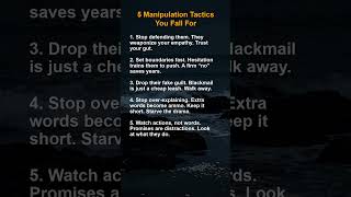 5 Manipulation Tactics You Fall For #quotes #psycholgyfacts #psychology