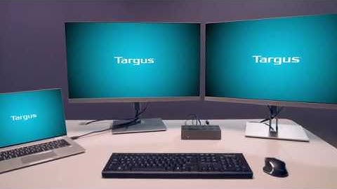 Targus USB-C™ Universal DV4K Docking Station with 100W Power – DOCK190USZ