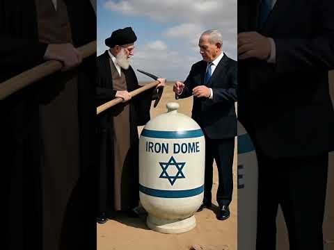 Khamenei Vs Netanyahu Khamenei Iran Netanyahu Israel Irondome Funny Shortsfeed