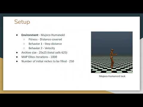CPSC 532J Course Project: MAP Elites with Novelty Inspired Mutations