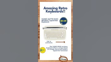 AMAZING RETRO KEYBOARDS!! #shorts