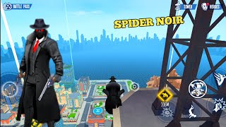 Spider - Noir Gameplay And Costume In Spider Fighter 3 New Update Gameplay Android screenshot 1