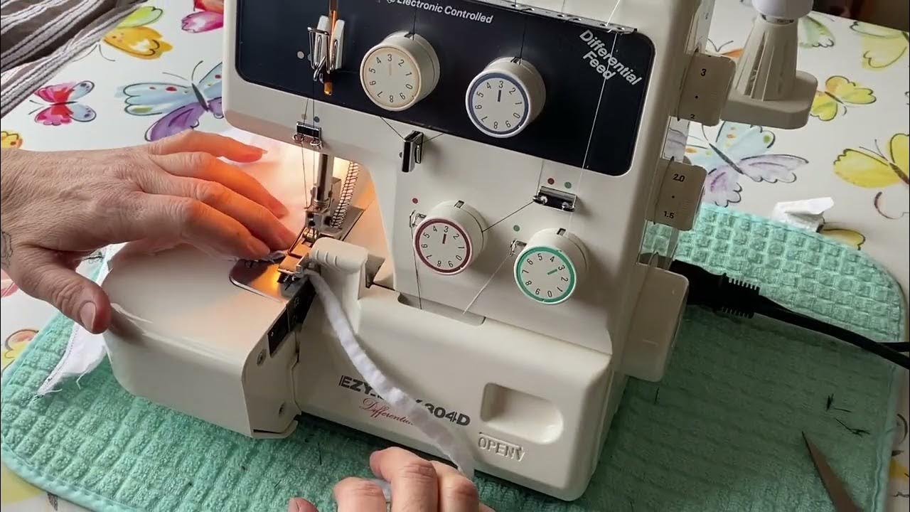 Janome New home EZY Lock 304D Overlocker 4 Thread Differential Feed