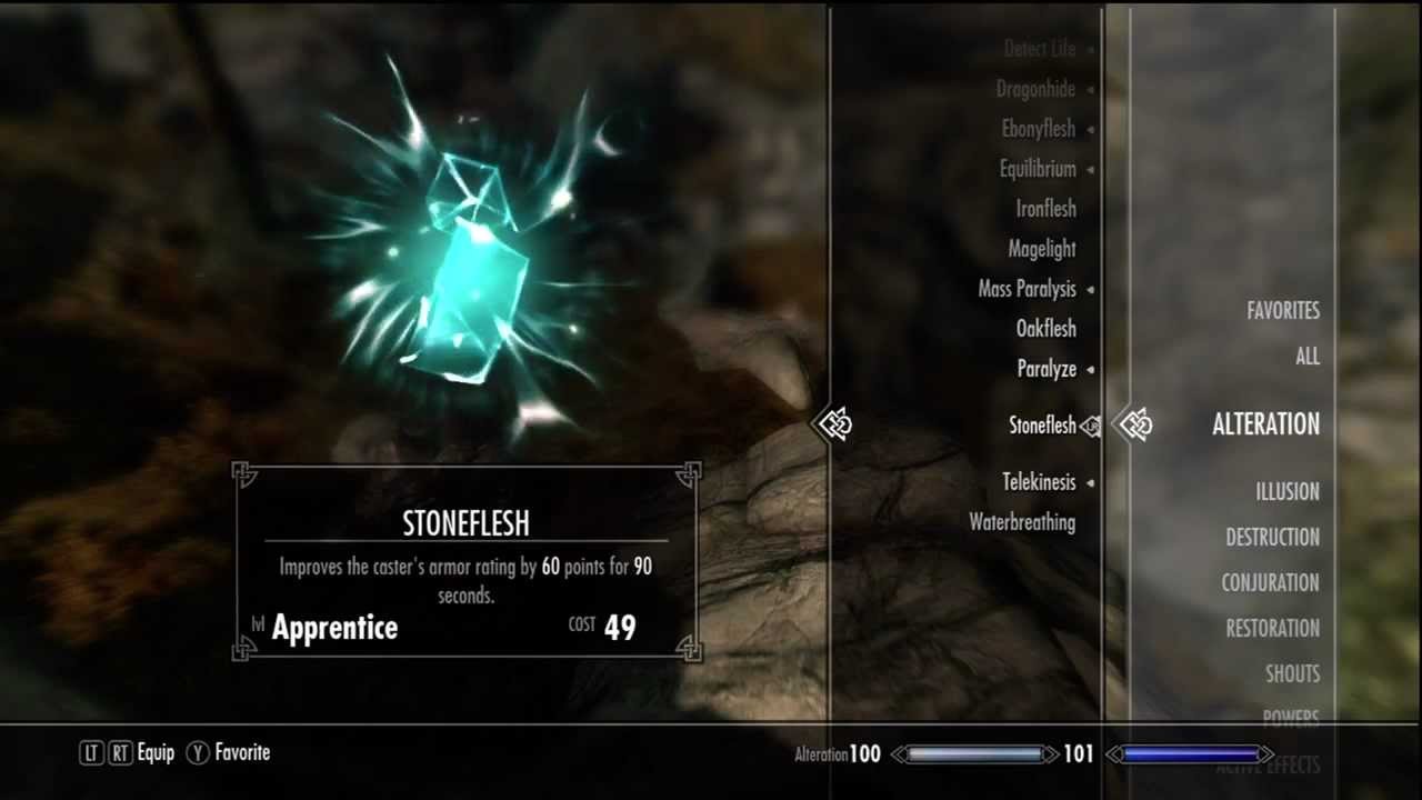 skyrim starting spell choice skyrim starting spell choice