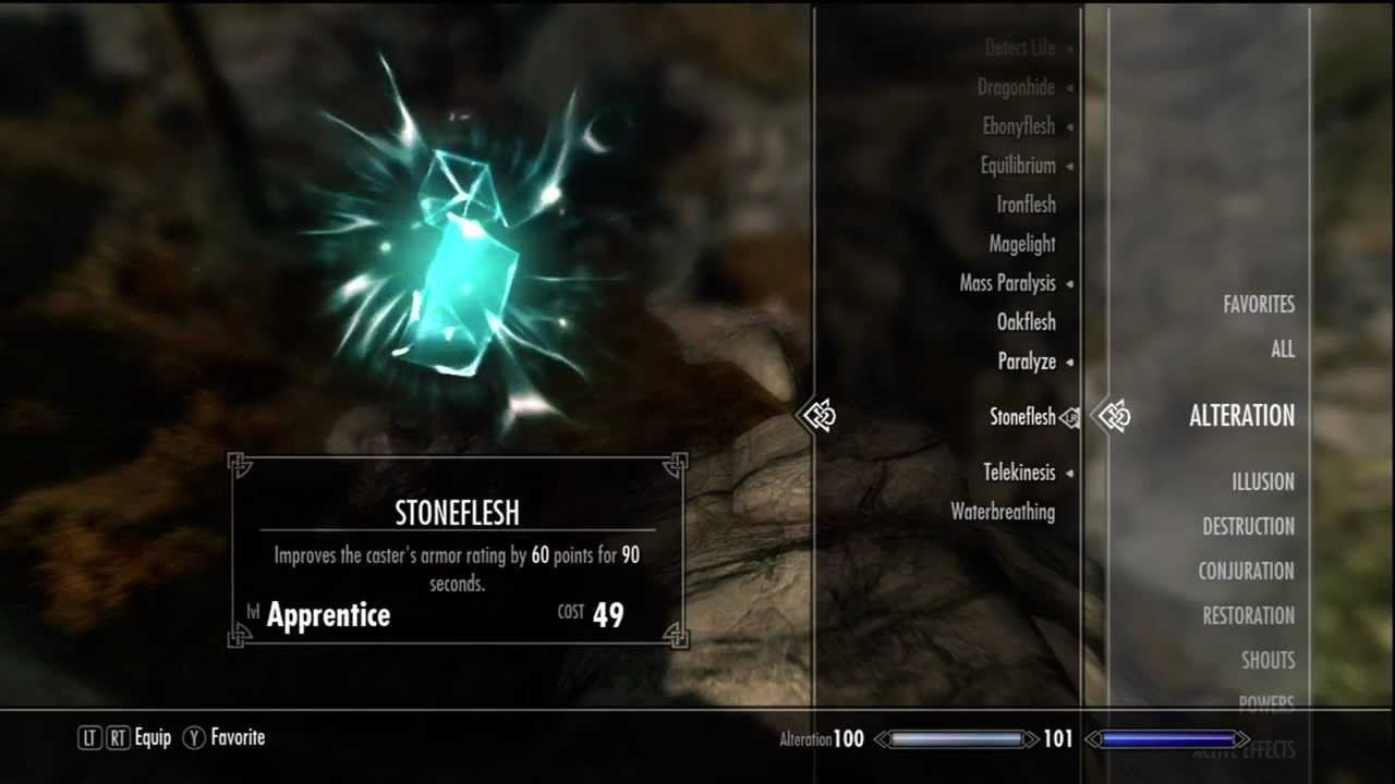 Restoration magic. Stoneflesh Skyrim. Restoration Magic Skyrim. Skyrim Spells. Кольца магии крови Skyrim.