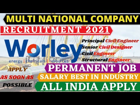 WORLEY MNC #RECRUITMENT #SITE_ENGINEER CIVIL ENGINEER 2021