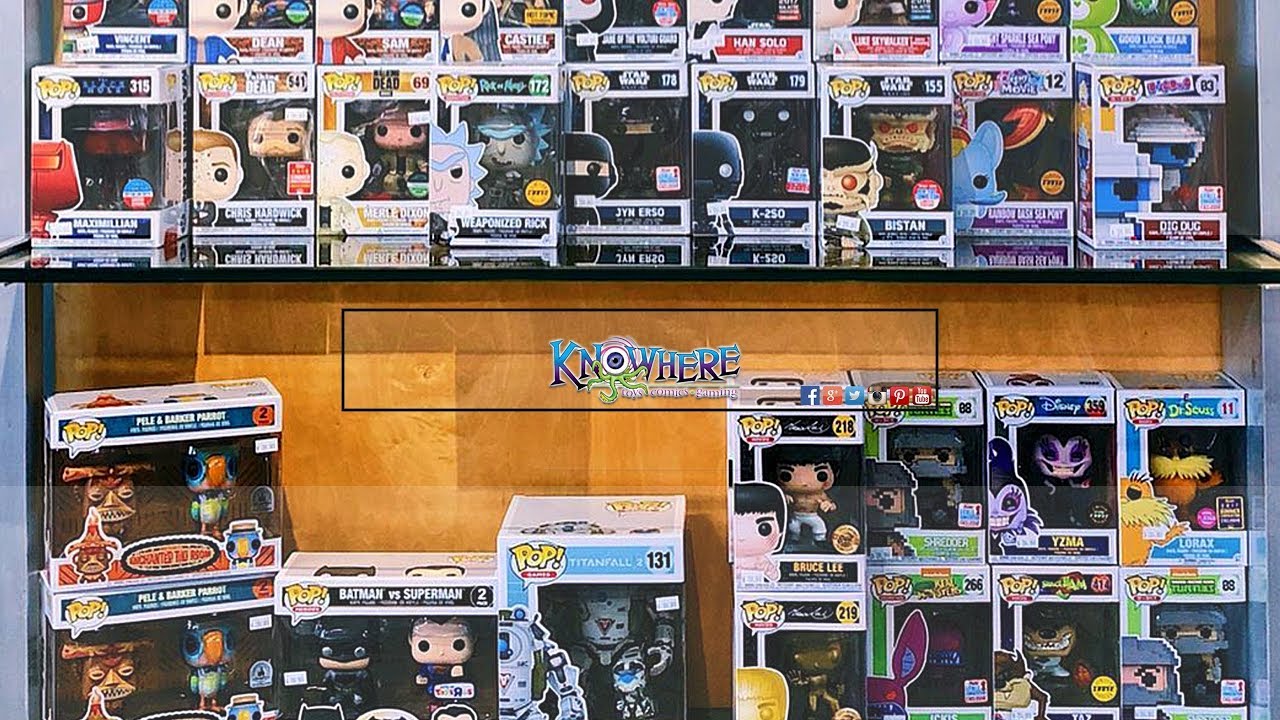 KnoWhere Toys, Comics & Gaming YouTube