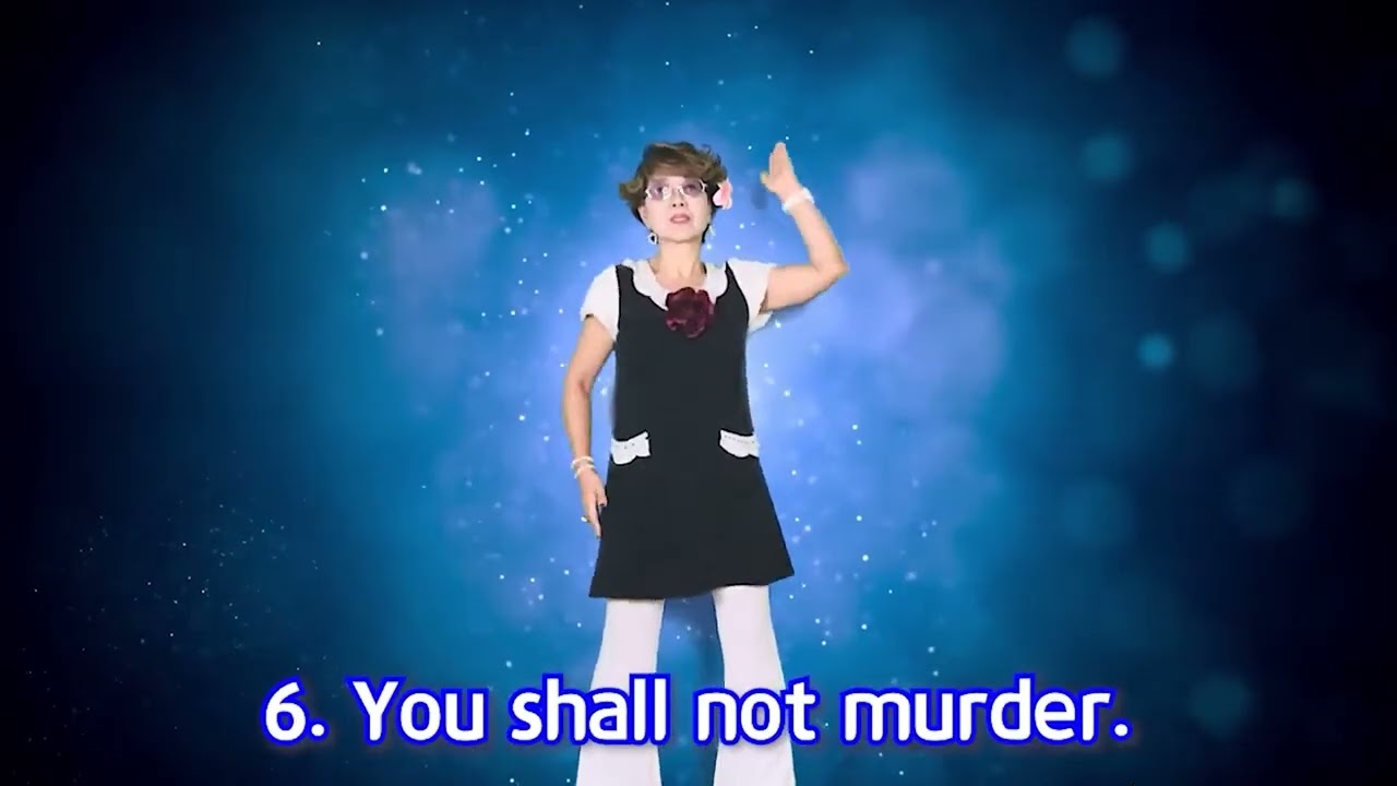 Ten Commandments Song & Dance