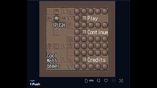 Beating Every Game on CoolMathGames! (#1: 1Push)