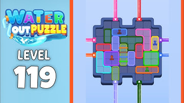 Water Out Puzzle level 119 solution