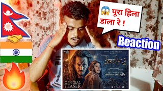 Prem Geet 3 Hindi Treaser Reaction 😱 | Prem Geet 3 Official Teaser |Pradeep Khadka \& Kristina Gurung