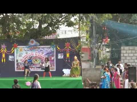 P.j.l.prasanna dance in kumara school sankranthi sambaralu 2020. Nzd