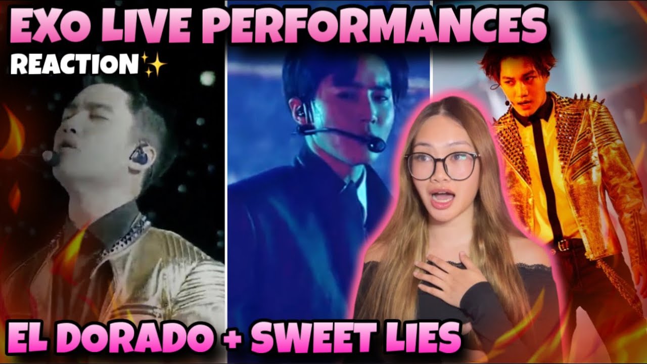 САМЫЙ БЕЗУМНЫЙ ЖИВОЙ ВОКАЛ! 🔥 РЕАКЦИЯ НА ВЫСТУПЛЕНИЕ EXO «El Dorado» + «Sweet Lies»