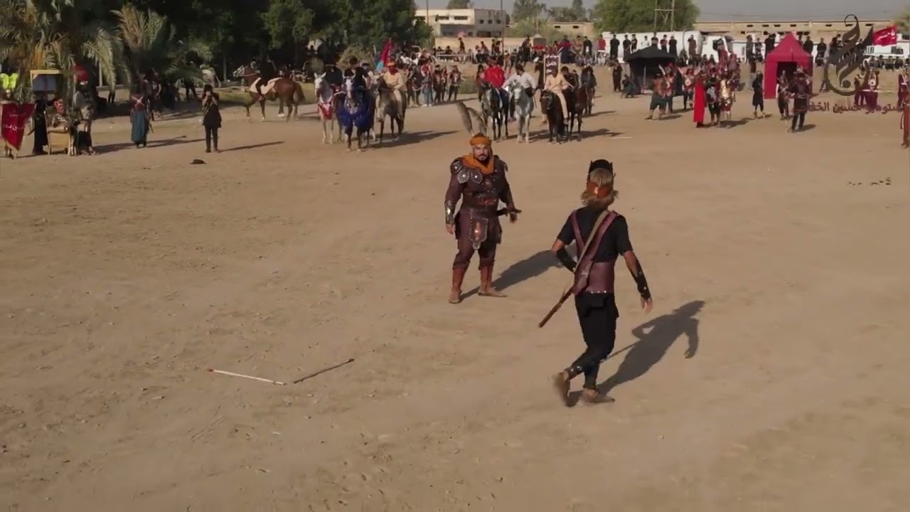 مقتل الحر الرياحي موكب شباب القاسم المركزي بابل - جبله تصوير حسين الخفاجي مونتاج امير ثائر