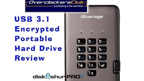 iStorage diskAshur Pro2 Encrypted Portable Hard Drive Review