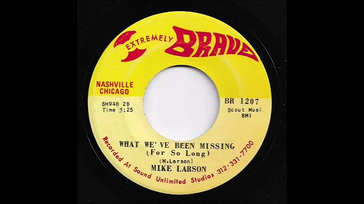 Mike Larson - What We've Been Missing