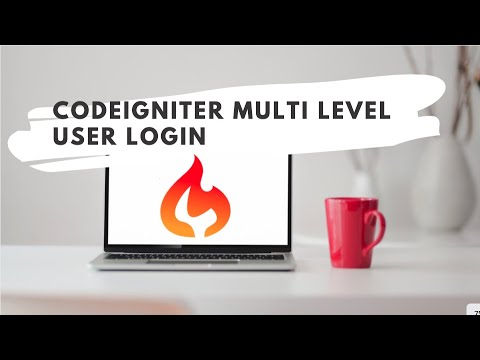 Codeigniter multi level user login