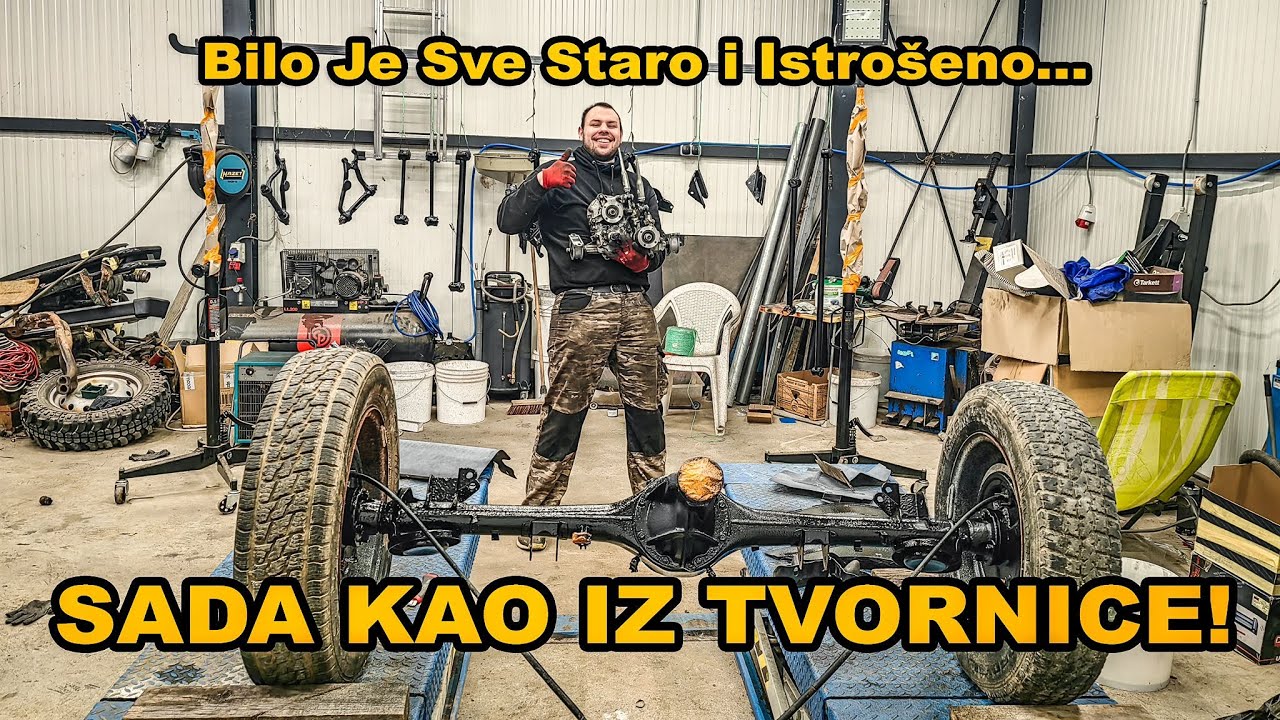 Projekt Lada Niva // Zamjena Svih Selena, Farbanje Ovijesa i Servis Reduktora!