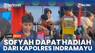 Sopyah, Gadis yang Nyamar Jadi Pria Kuli Bangunan Dapat Hadiah Usaha Es Teh dari Kapolres Indramayu