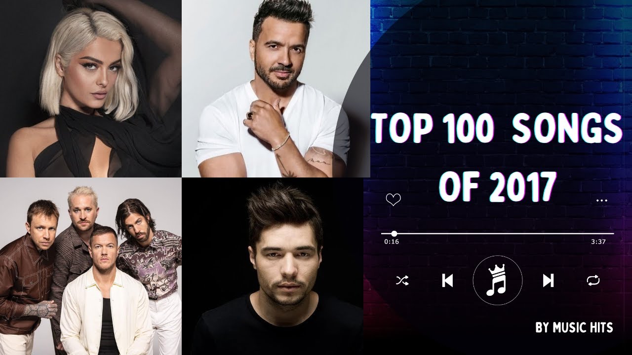 medley udkast marathon TOP 100 SONGS OF 2017 | MUSIC OF 2017 - YouTube