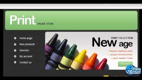 Download Print Shop OsCommerce Template by  Di TM