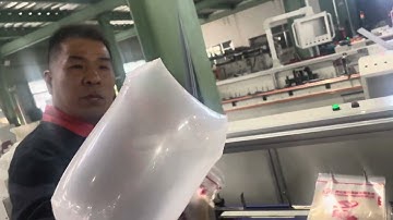 300pcs/min wicketer bag making machine for bread and chicken bag