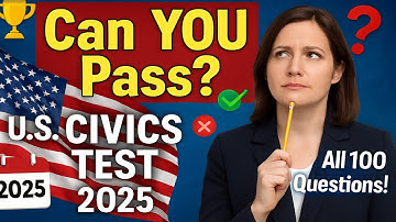 🏆 Can You Pass the U.S. Civics Test 2025? | Self-Test all 100 Civics Questions + One Answer Format