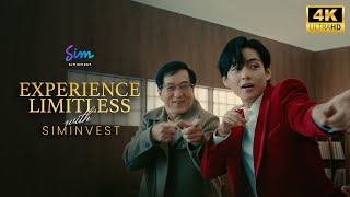 V x Jackie Chan | "Experience Limitless With SimInvest" (2024) | Commercial