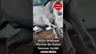 Milta Bodrum Marina’da Sanat Sezonu Açıldı