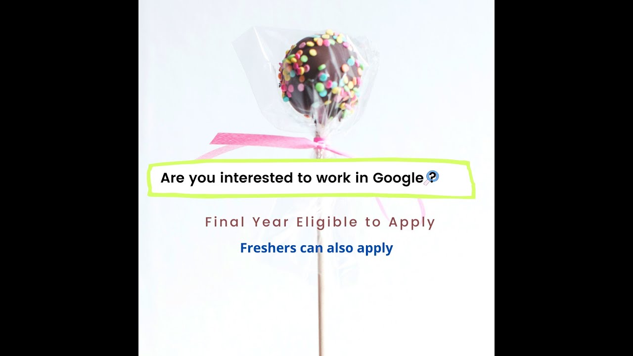Google Recruitment 2021 I Final Year Eligible I Any Graduate I Salary 50,000 I Latest Jobs 2020 2021